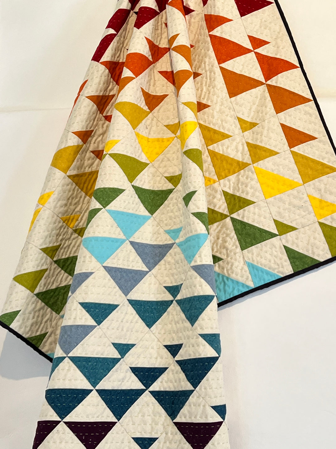 Essex Linen Rainbow Prism Quilt Kit
