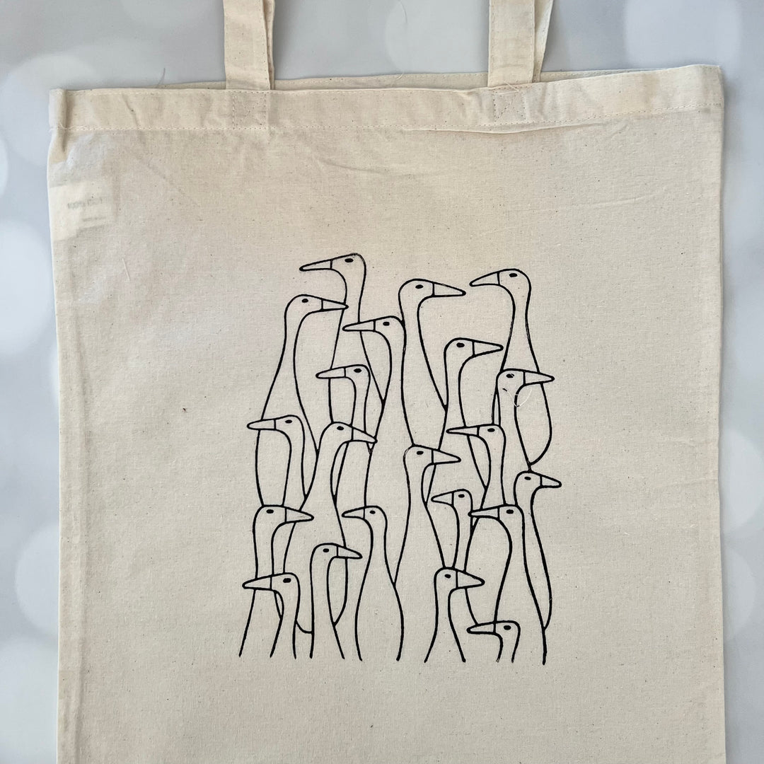 Duck Tote Bag Embroidery Kit