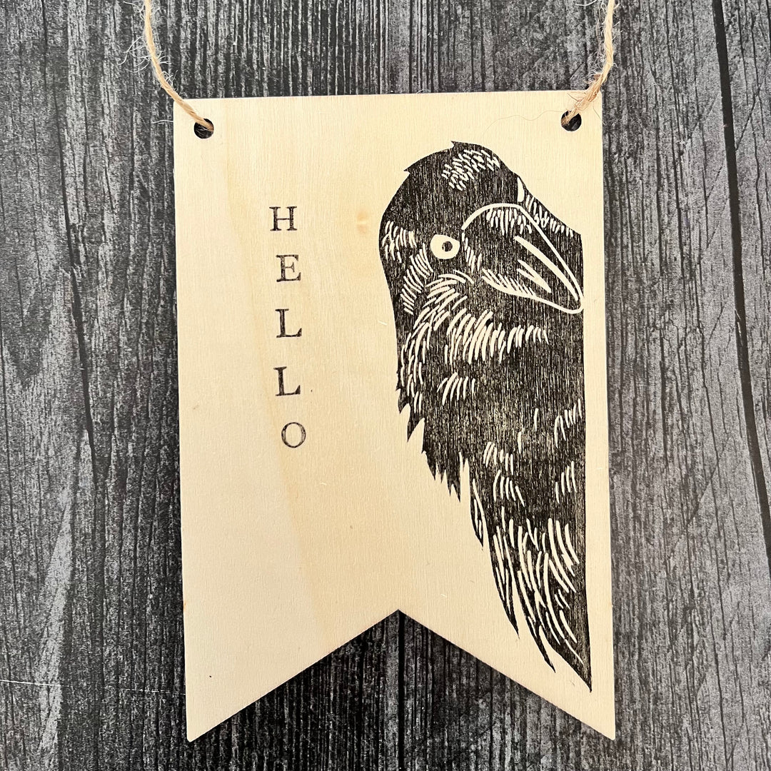 Nosy Crow Welcome Sign
