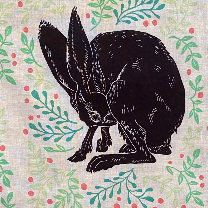 Spring Hare Fabric