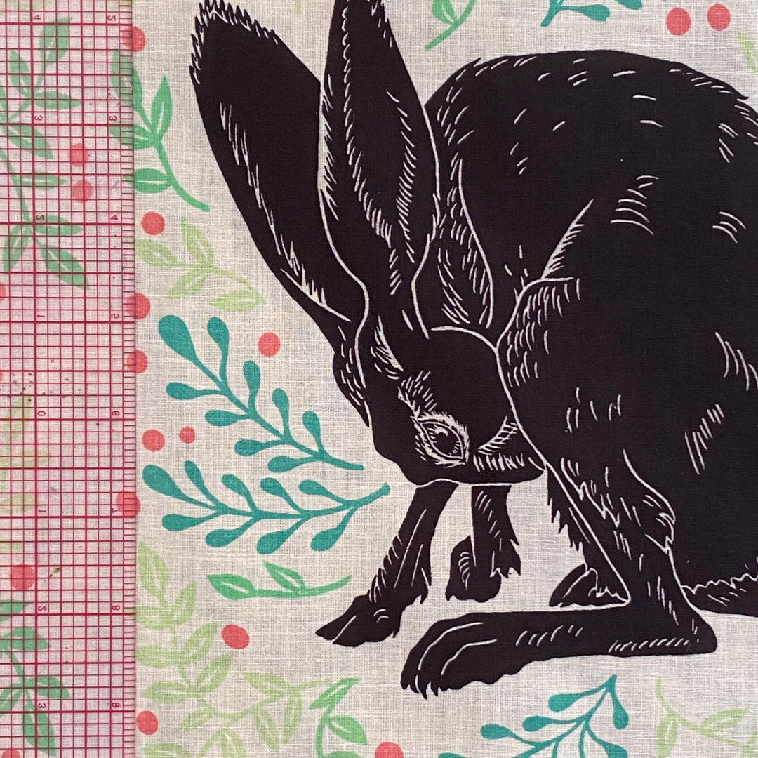 Spring Hare Fabric